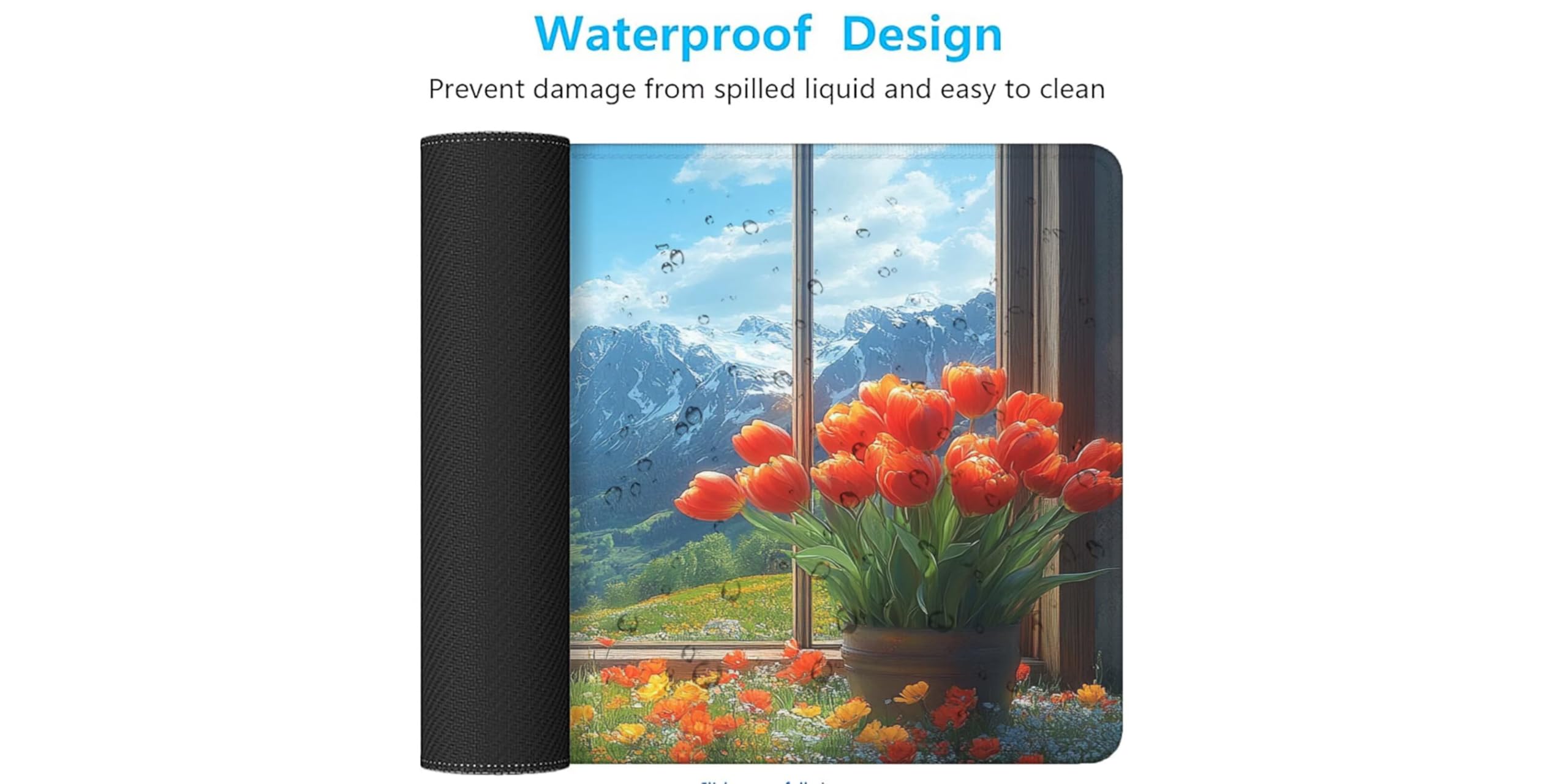 Podkładka pod mysz bordowa XXL 1200 x 600 mm mata biurkowa kwiaty podkładka pod mysz jednoczęściowa antypoślizgowa gumowa podstawa zszyte krawędzie wodoodporna antypoślizgowa podkładka pod mysz do