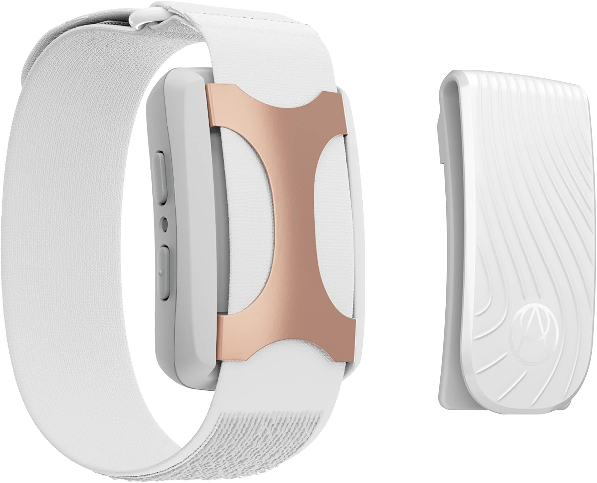 Apollo Neuro Wearable Rose | Stress Relief Band and Natural Sleep Aid Device to Improve Sleep, Focus, Relaxation, Recovery and More | Medium