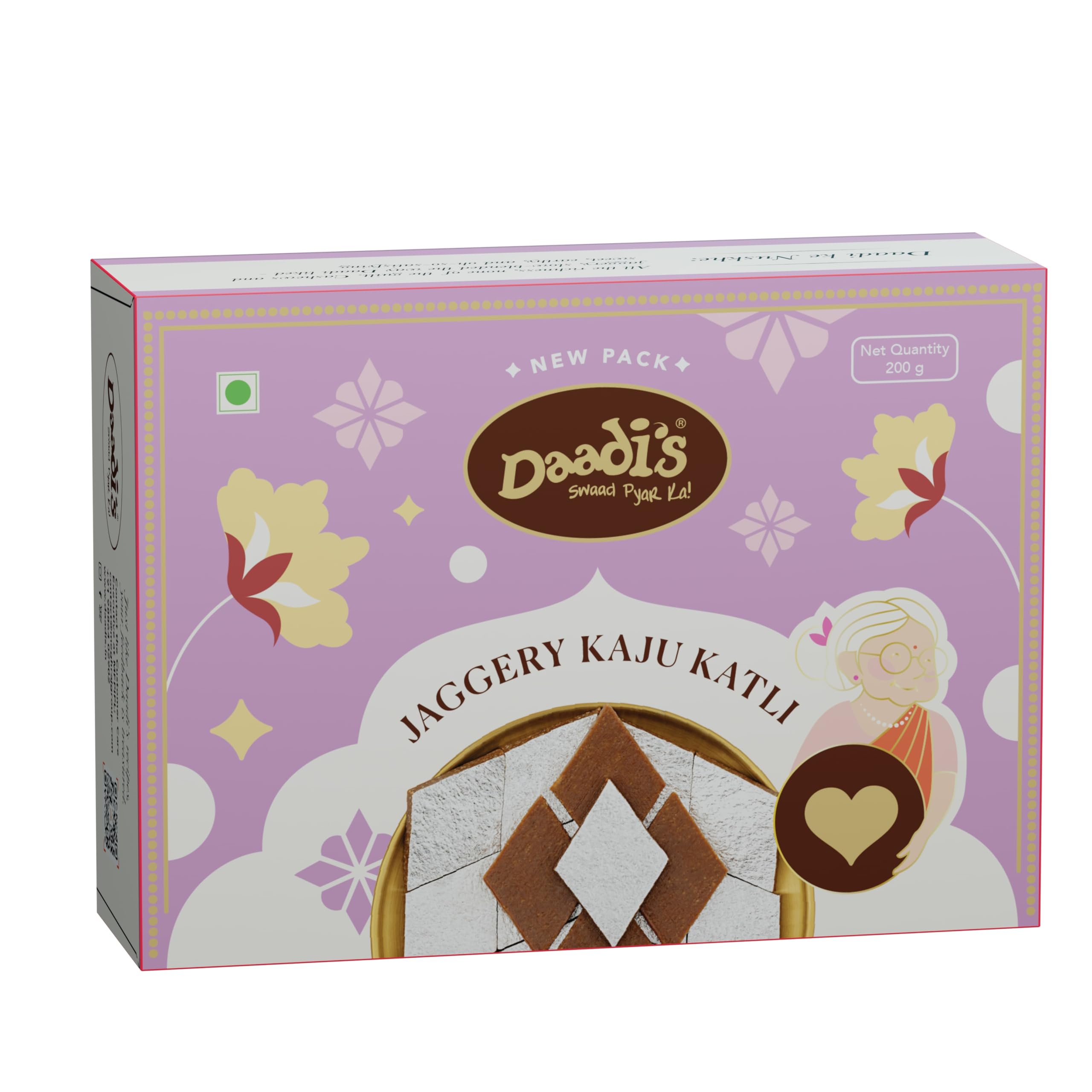 Daadi's Jaggery Kaju Katli, 200g