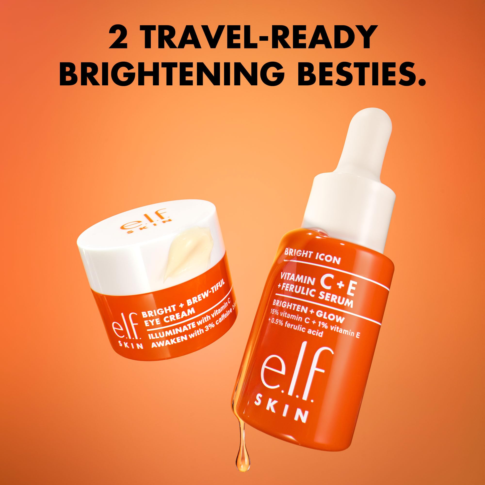 Amazon.com: e.l.f. SKIN Brightest Besties Duo, Travel-Sized