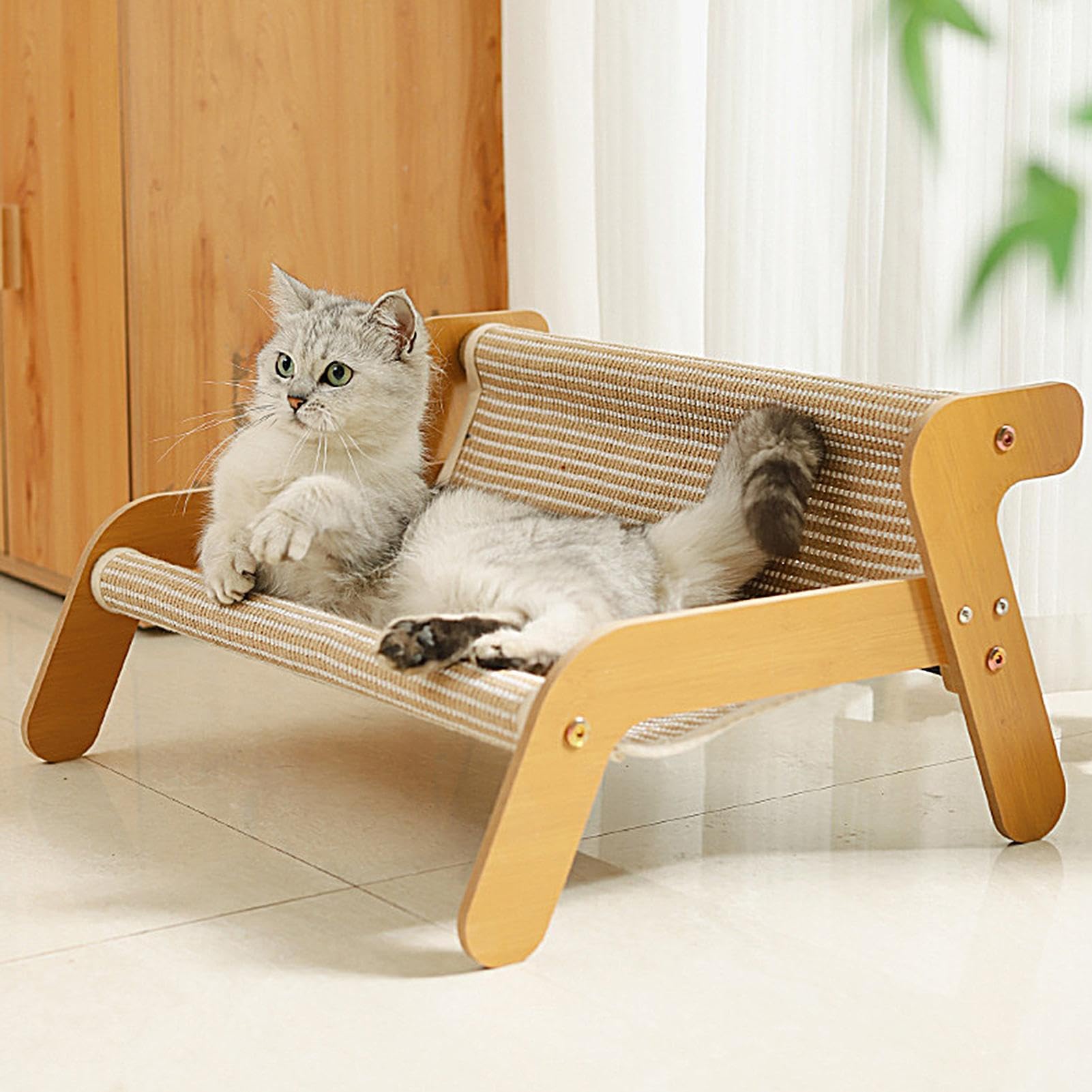 Katzen Kratz Couch,Kratzcouch Sofa | Kratzmöbel Mit Möbelschutz Für Drinnen Spielbereich Und Gemütlichen Ruhebereich