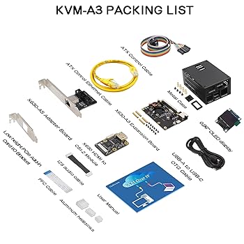 【新品未開封】Geekwarm KVM-A3 キット 並行輸入品】 Geekworm KVM-A3キット Raspberry Pi 4ケース付き