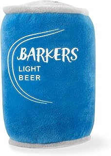 Fringe Studio Dog Toy, Barkers Light Beer-Plush Pet Toy