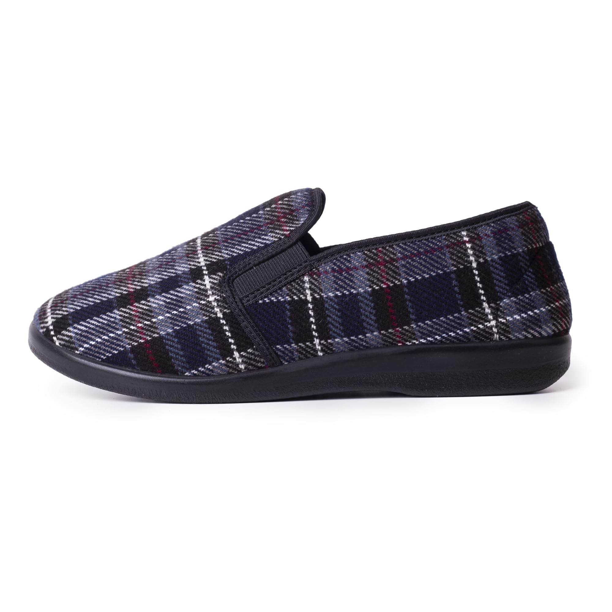 Woolee Hausschuhe Herren – Warme Rutschfeste Hüttenschuhe aus Filz mit Weicher Sohle, Bequem & Extra Weit für Ganzjähriges Tragen, Ideal für Senioren