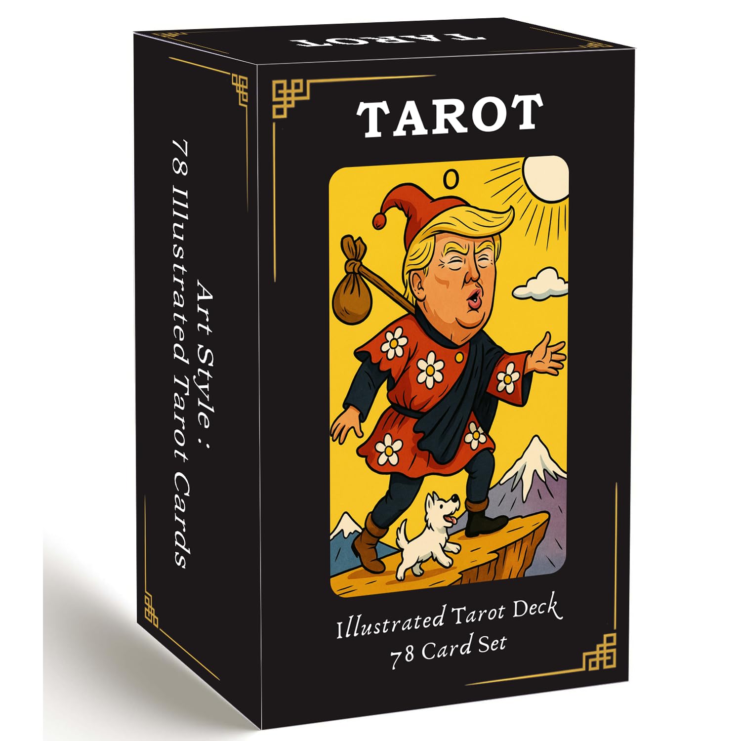 78 Tarot Card, Satirical Illustrated Tarot Deck, Modern Archetype Art Major & Minor Arcana, Creative Art Style Tarot Cards for Beginners and Experienced Readers, Tarot Cards...