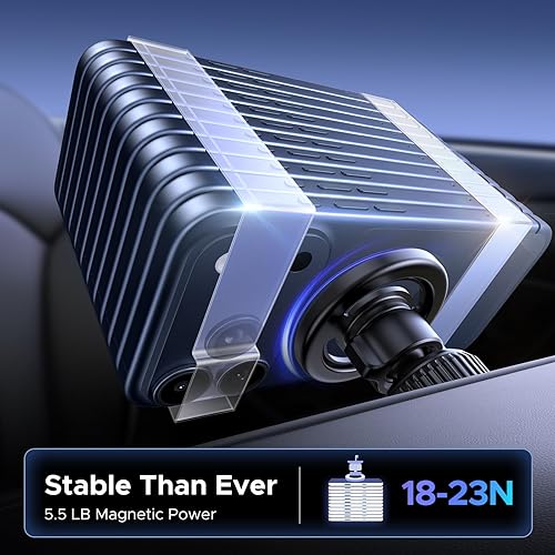 Miniatura 6 de UGREEN Magsafe - Soporte magnético para teléfono compatible con iPhone 17 16 15 14 13 12 Pro Max, imán más fuerte, negro