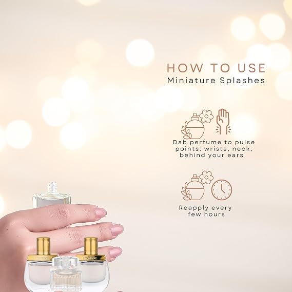 Chloe Perfume for Women Mini Variety Gift Set 4-Piece Splash Collection