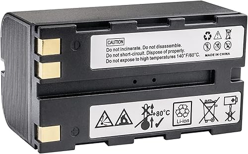 Miniatura 2 de Kastar Paquete de 2 baterías de repuesto para GEOMAX ZBA200 ZBA400 GEOMAX 724117 batería de encuesta GEOMAX ZT20 ZT80 Stonex R6 Zenith 50 Zoom 10