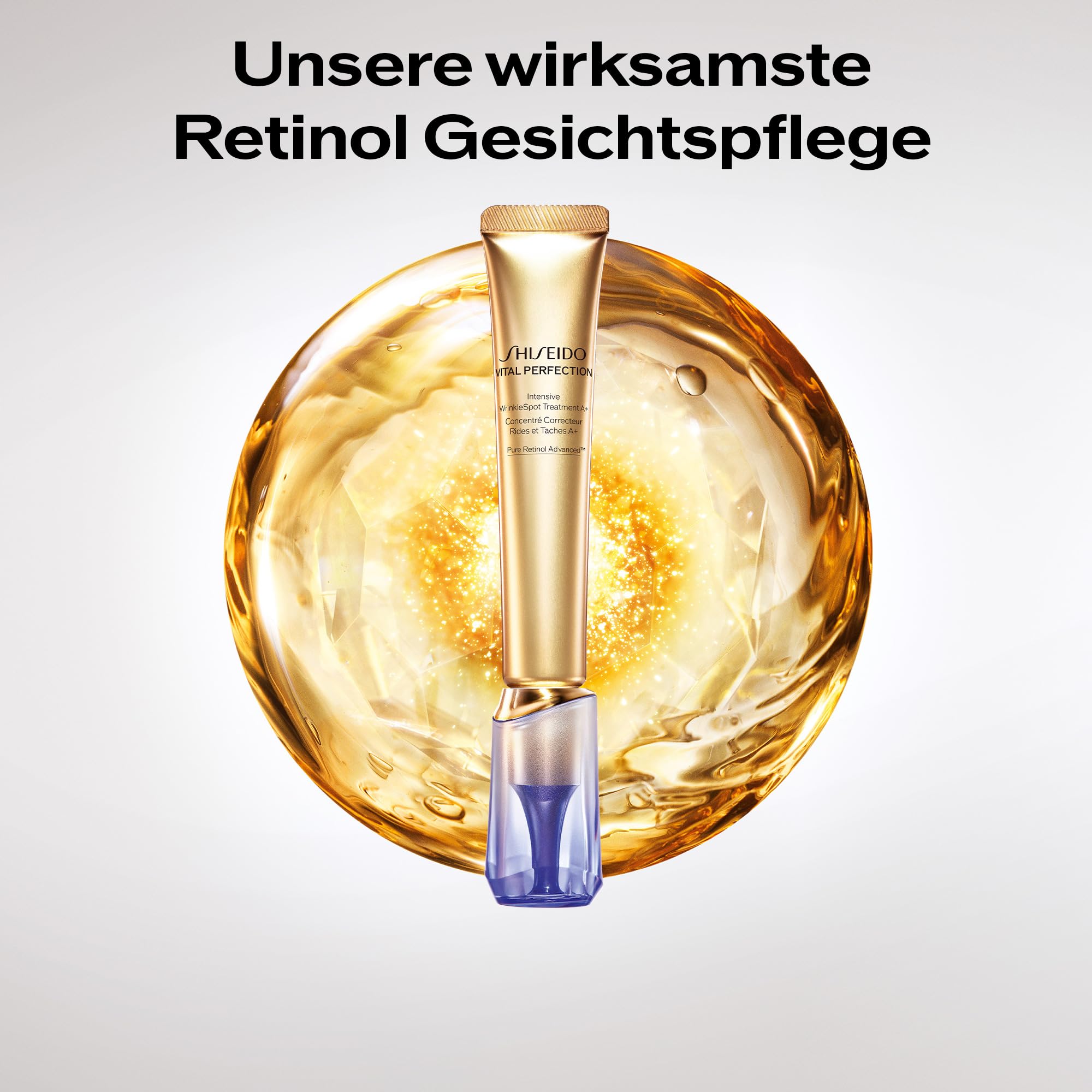 Shiseido Vital Perfection Intensive WrinkleSpot Treatment A+ 20 ml | Anti-Falten-Pflege, Retinol für Gesicht & Hals, Anti Aging gegen Pigmentflecken und Tiefe Falten, Japanische Hautpflege