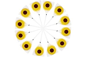 Sunflower Lollipops: Cheerful and Sweet Summer Party Favors