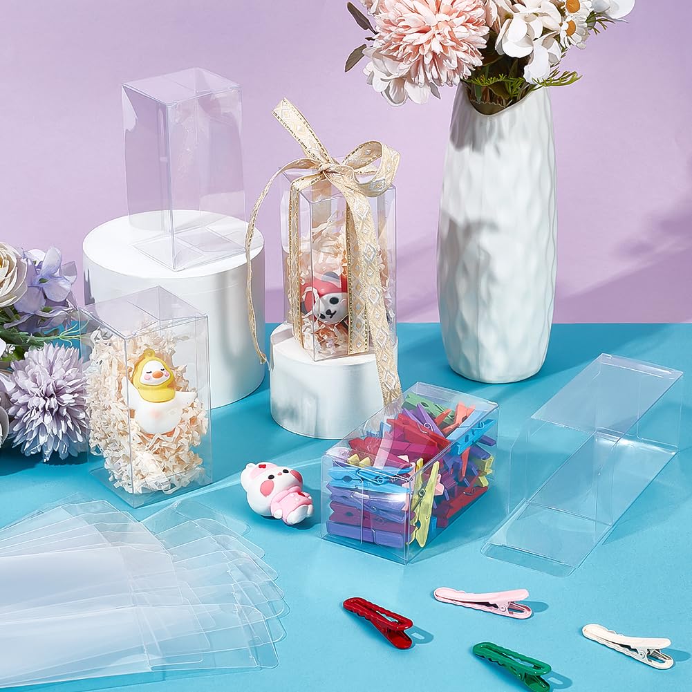 Amazon.com: BENECREAT 40Pcs Clear Wedding Favour Boxes, 4x2x2inch