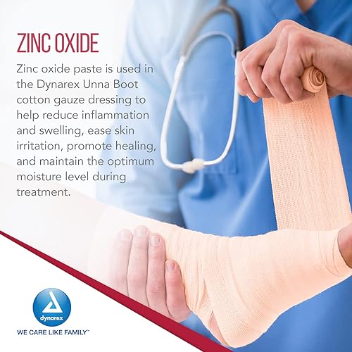 Miniatura 5 de Dynarex Botas Unna con calamina 4 pulgadas x 10 yardas
