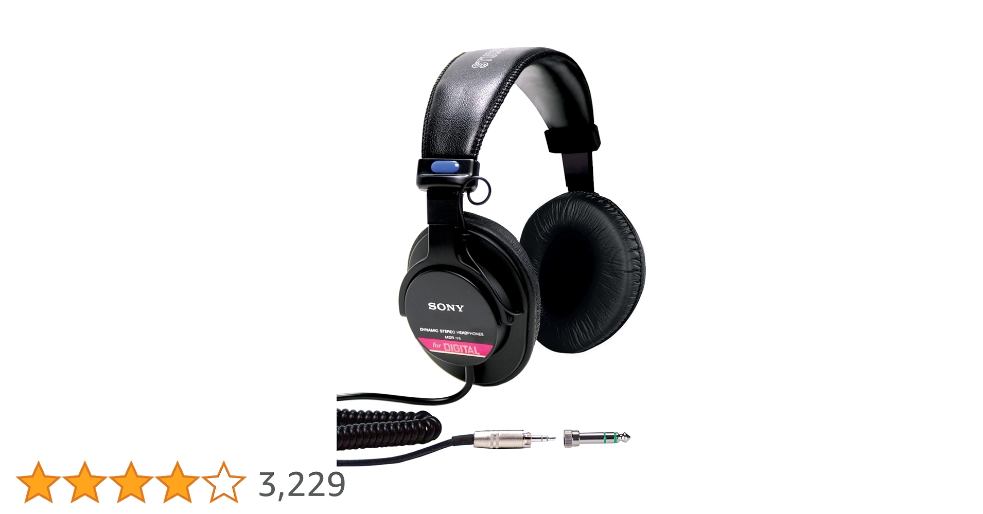 SONY　有線ヘッドホン　MDR-V6 Amazon.co.jp: SONY スタジオヘッドホン MDR-V6 (国内未発売