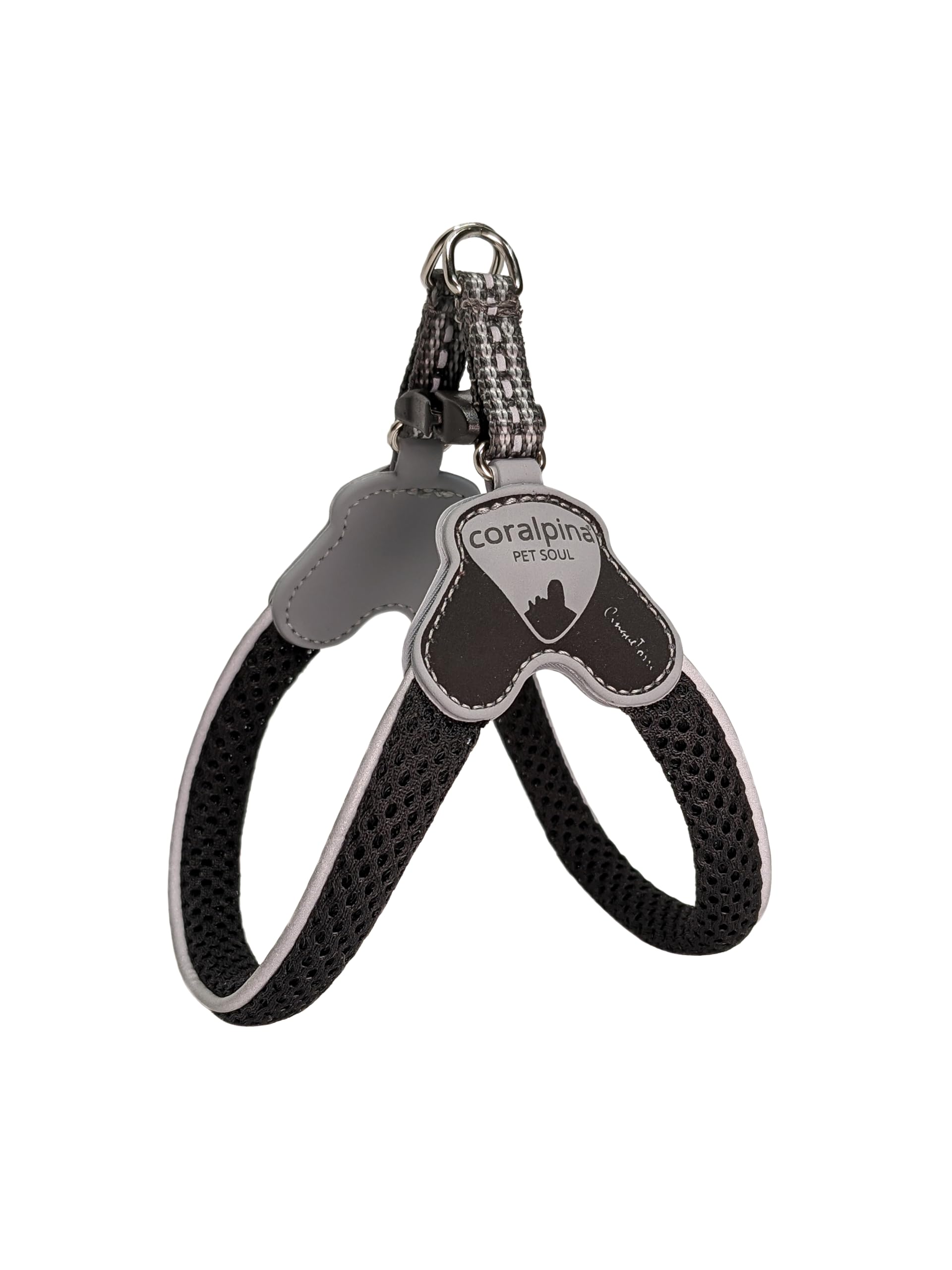 Pettorina Cinquetorri Per Cani Piccoli E Medi - Morbida, Traspirante, Turchese Taglia 1 - Foto 3