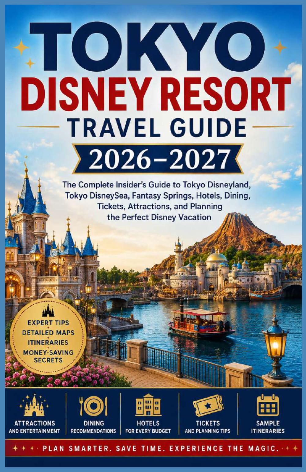 TOKYO DISNEY RESORT TRAVEL GUIDE 2026–2027: The Complete Insider’s Guide to Tokyo Disneyland, Tokyo DisneySea, Fantasy Springs, Hotels, Dining, ... and Planning the Perfect Disney Vacation