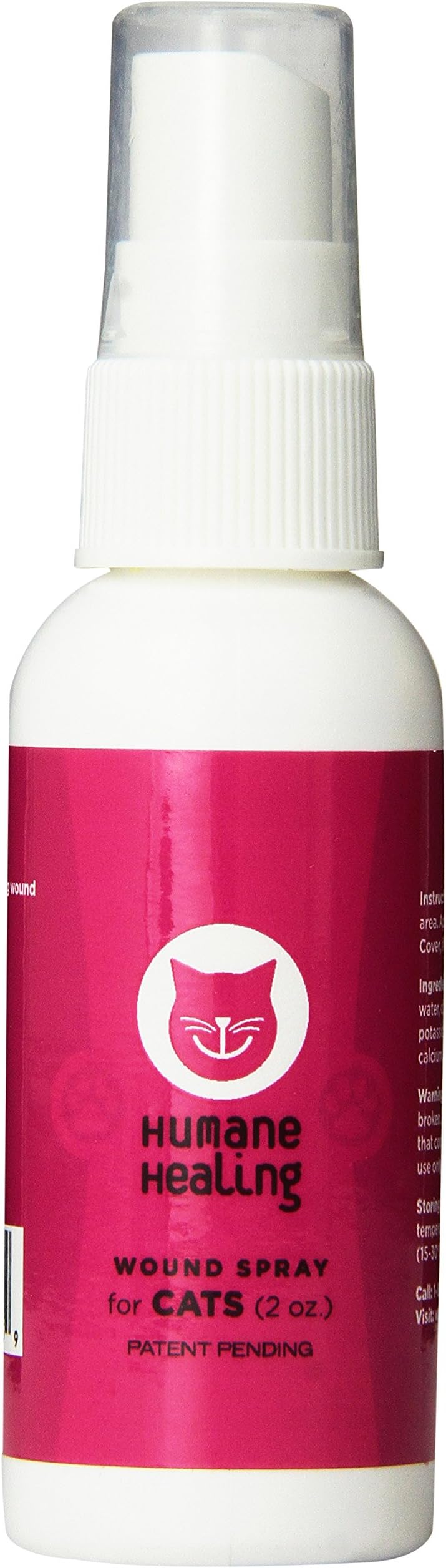 Humane Healing Cat Wound Spray, 2-Ounce