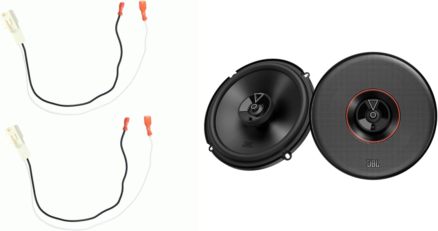 JBL CLUB-64 6.5" w/Toyota 1987-Up Speaker Harness - Pair