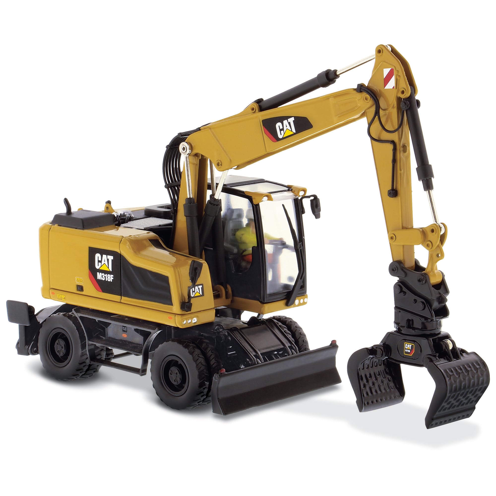 Amazon.com: 1:50 Scale Cat M318F Wheeled Excavator | Core Classics