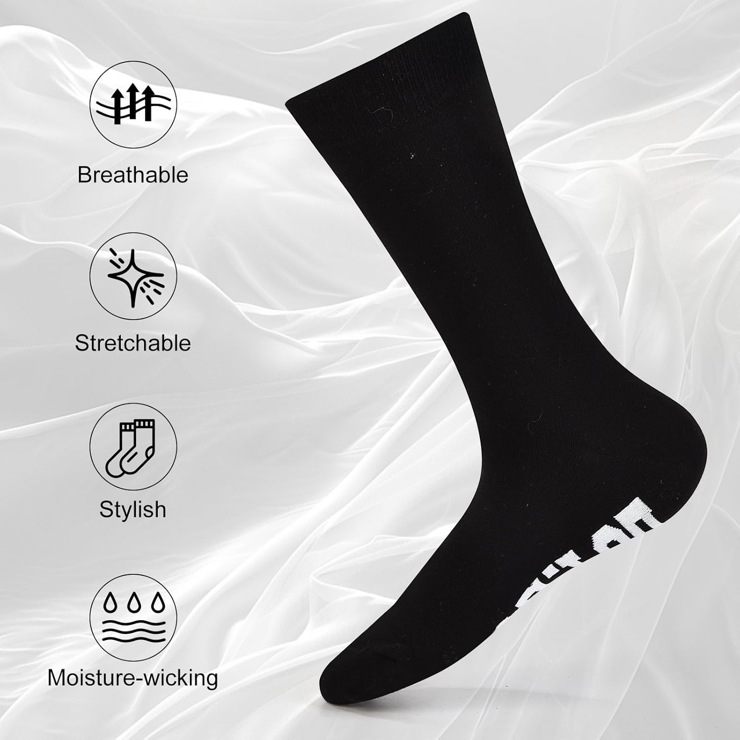 Couples Socks Set Newlyweds Gift – Hubby and Wifey Wedding Socks for Bride & Groom, Engagement Gift - Image 5