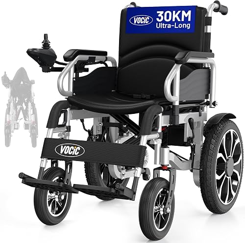 VOCIC V56 Fauteuil roulant electrique pliable leger pour …