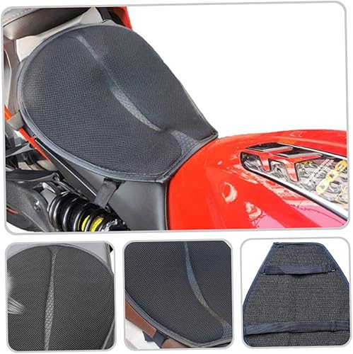 Miniatura 6 de VICASKY Cojín de asiento de motocicleta transpirable y resistente para aventuras al aire libre