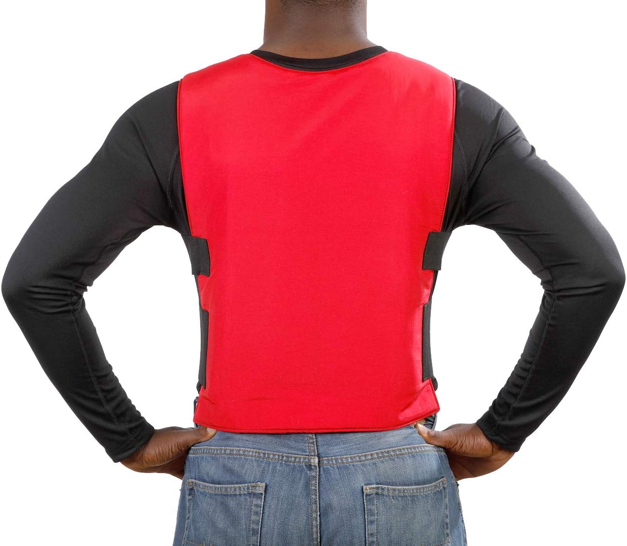 Glacier Tek Cool Vest Personal Cooling, 59 Degrees for 2.5 hours 8 Cool Packs, Recharge in 30 Minutes