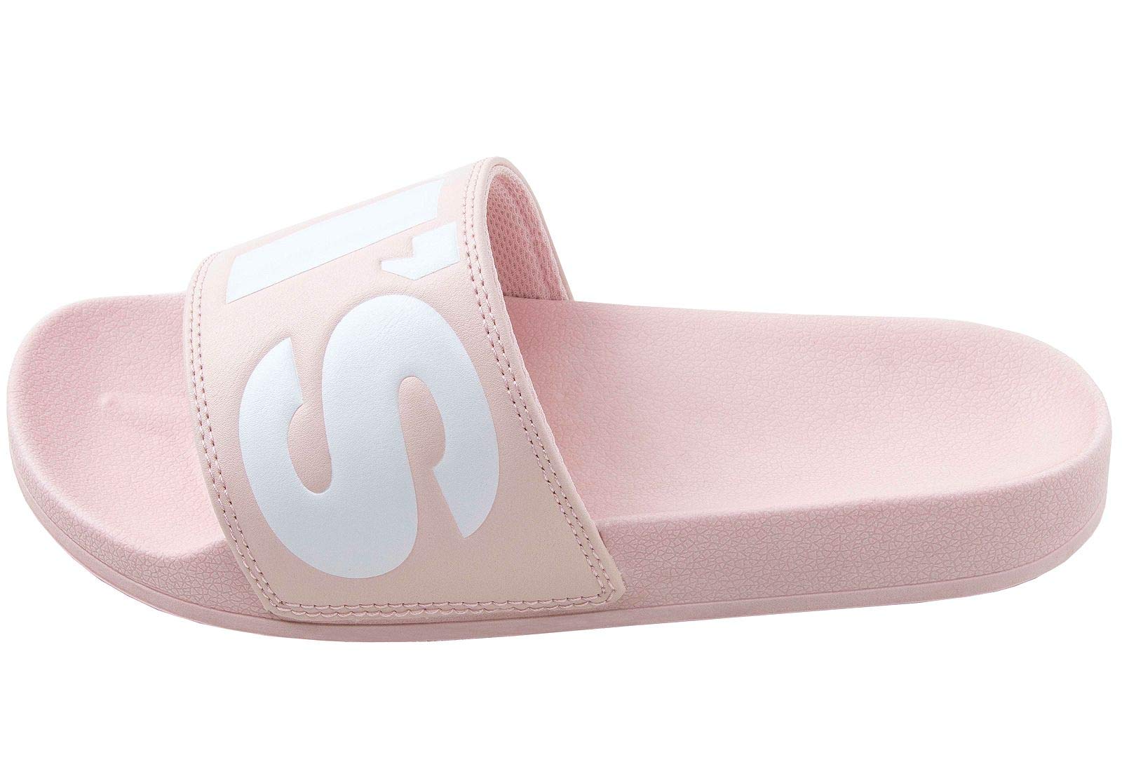 Levis Women's Pink June Sliders in Size 6, Sports Direct