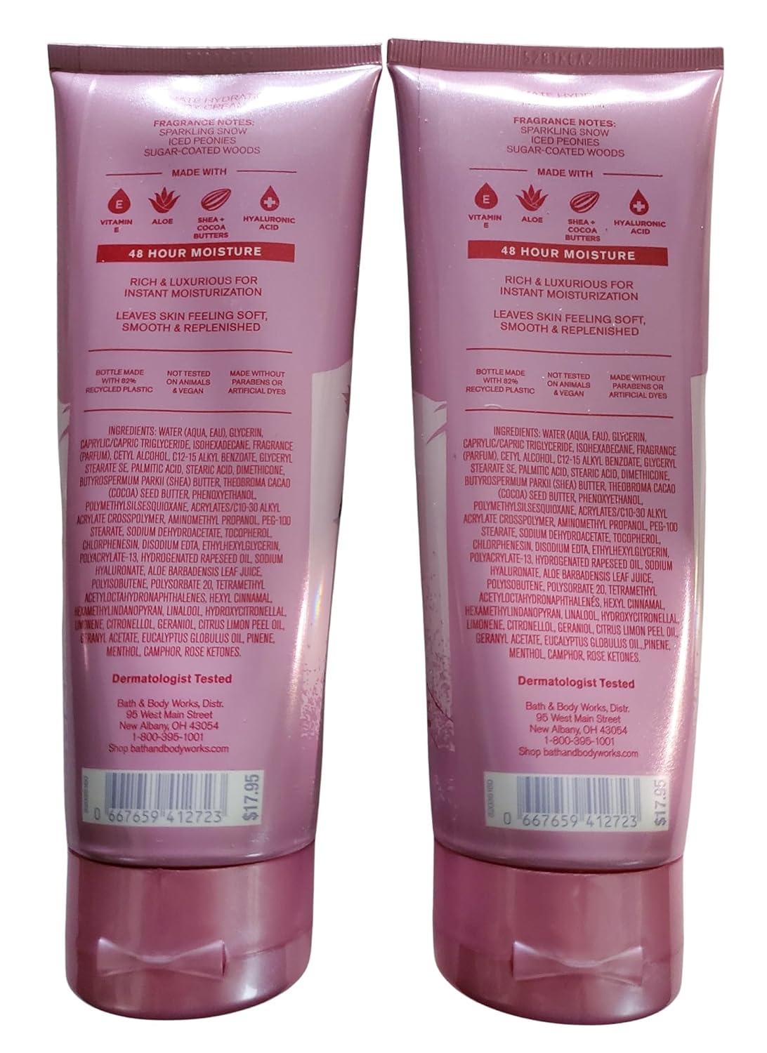 Bath & Body Works Après All Day Ultimate Hydration Body Cream 8 Ounces Pack of 2