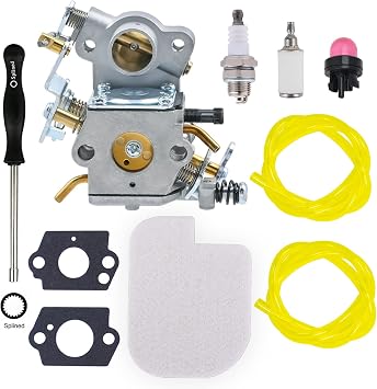 PP4218A Carburetor for Poulan Pro PP4218AVX PP3516AVX PR4218 PP4018 PP3314 PP3816 P3416 Chainsaw Fits Craftsman 358.350990 358.350830 Chainsaw Replace C1M-W26C 545070601 545040701