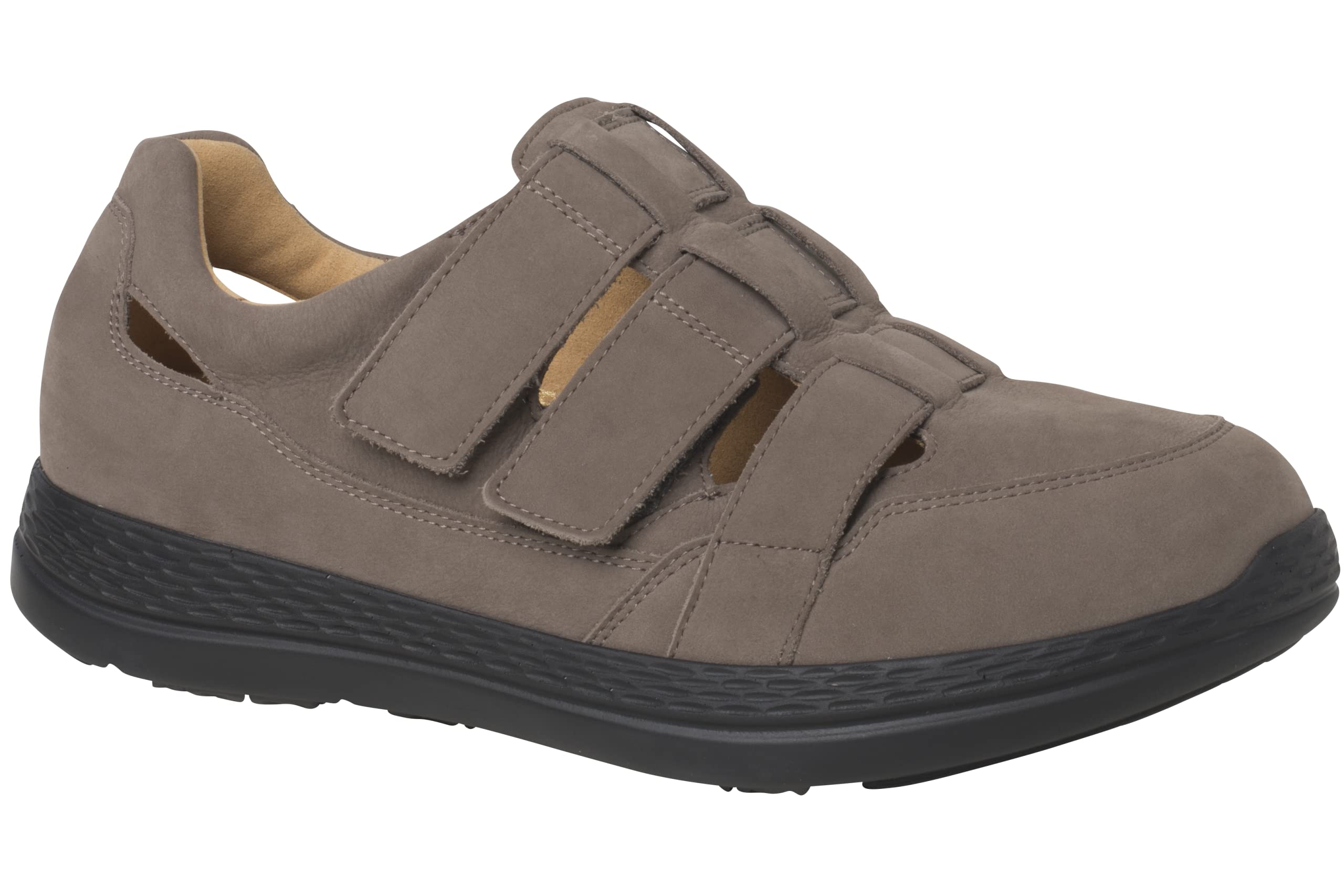 Ganter Men's Karl-Ludwig Healthcare Shoe, Gray, 44 EU 3X-Weit