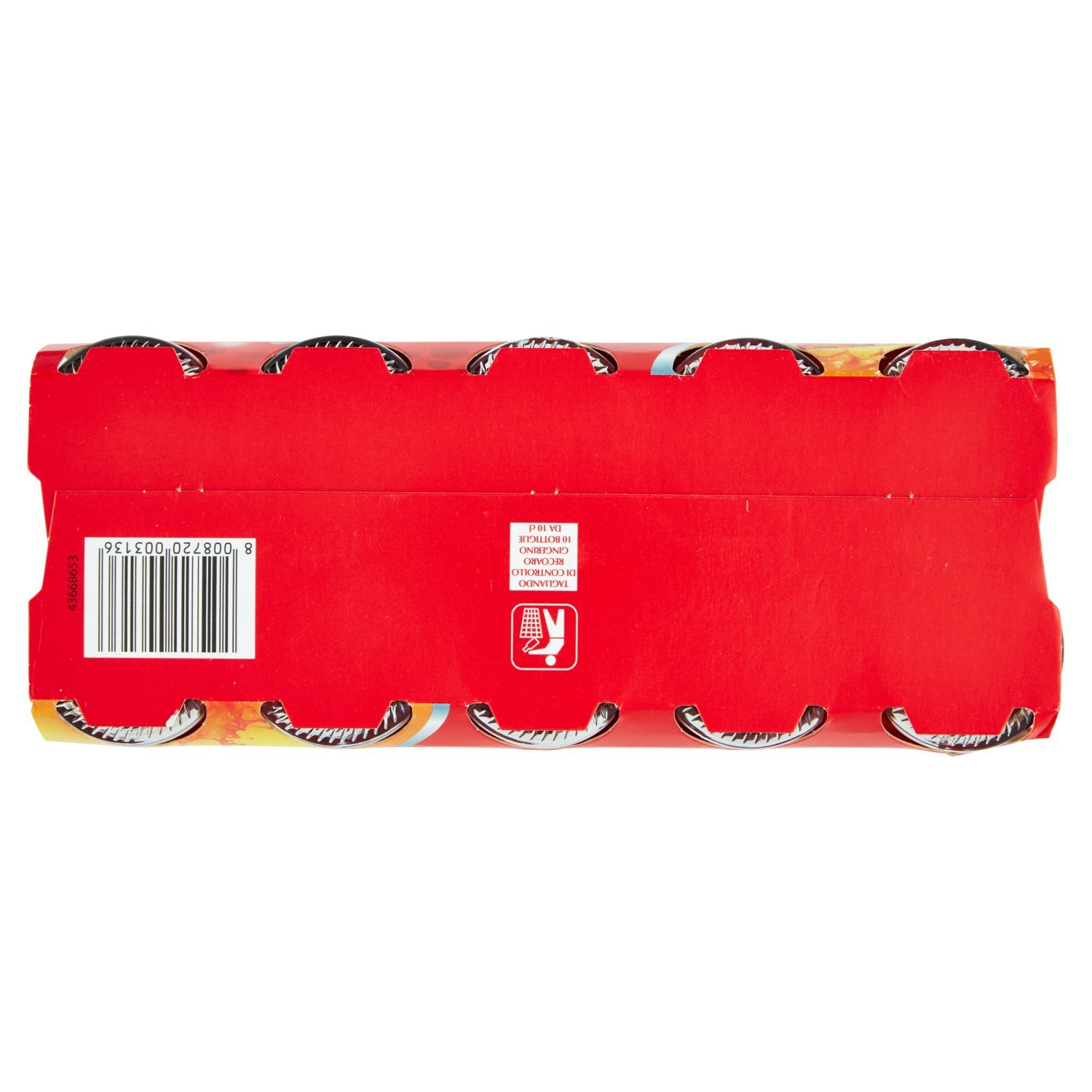 Gingerino Recoaro 0505077 Aperitivo antialcohólico, Cl 10 (Cluster) - [Pack de 2]