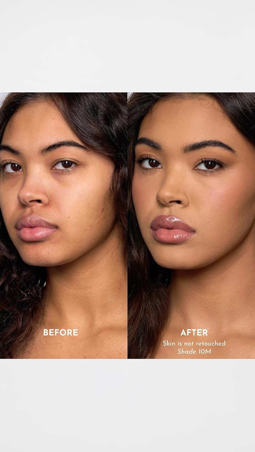 LAWLESS Women's Forget the Filler Skin-Plumping Line-Smoothing Foundation, 10M, medium with warm undertones, 1.0 Ounce - Image 4