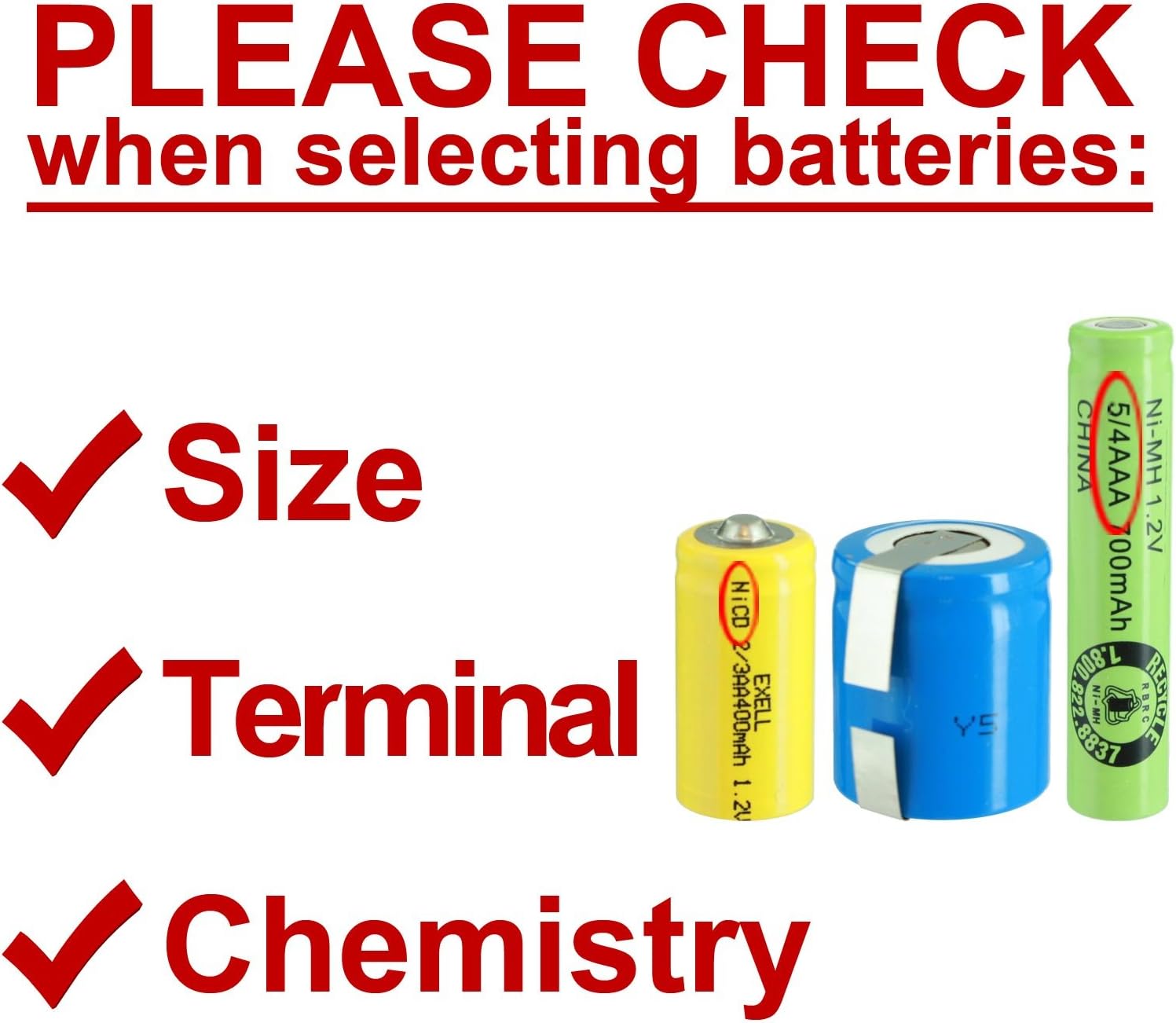 10pcs 1.2V Assembly Cell Rechargeable Battery 40mAh NiMH Flat Top Cell