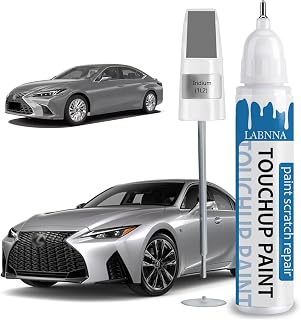 Iridium (1L2) Touch Up Paint for Lexus-Exact Match 2 in 1 touchup Paint Pen for Chips and Nicks Repair Car Paint Scratch Repair Kit