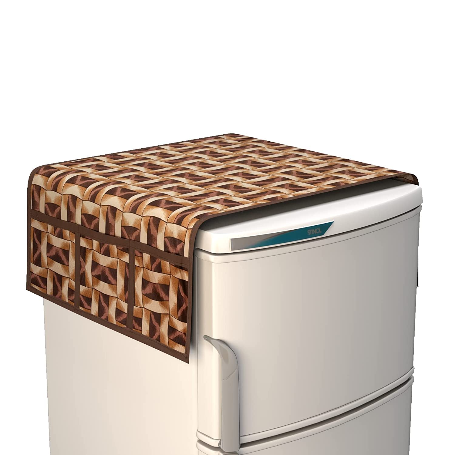 Shinzo Fabric Designer Box Printed Fridge Top Cover (21 X 39 Inch) (Golden Brown) (B09Z9G9BQH) Amazon Price History, Amazon Price Tracker