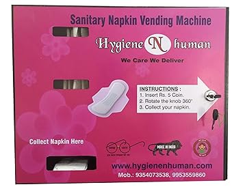 Manual Sanitary Napkin Vending Machine 50pads