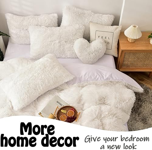 Miniatura 6 de MorroMorn Fundas de almohada decorativas, paquete de 2 fundas de almohada de piel sintética tamaño estándar, fundas de almohada de lujo con cierre