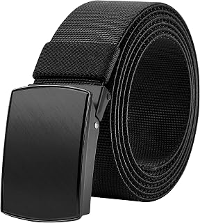 Herren Gürtel Übergröße 120-180cm Stoffgürtel Männer Gürtel Arbeitsgürtel Schwarz Zuschneiden