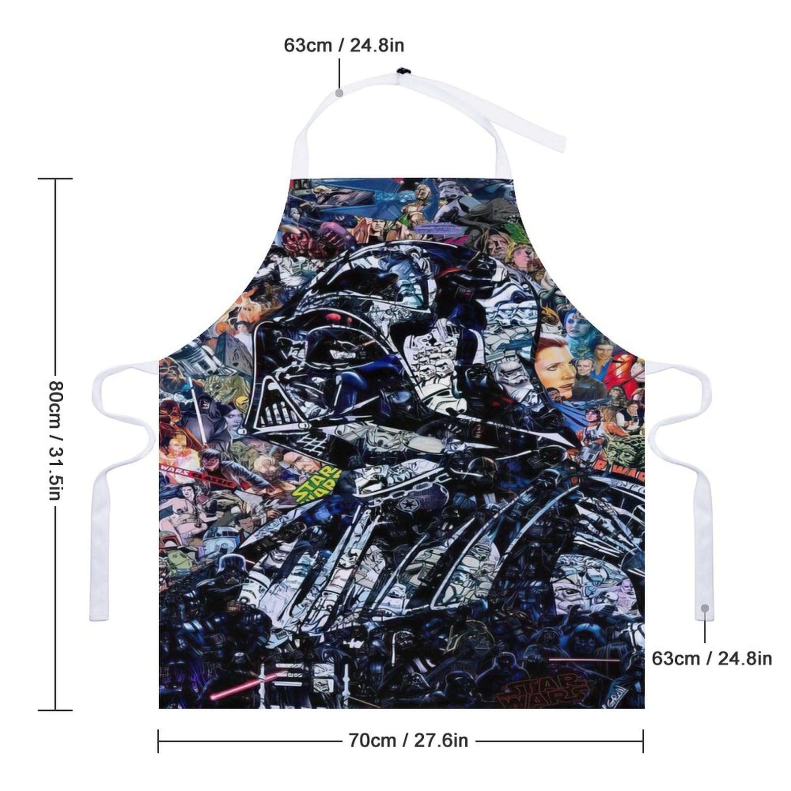 スター・ウォーズ ダース・ベイダー 前掛け STAR WARS スターウォーズ 前掛け エプロン 前掛け WARS スター