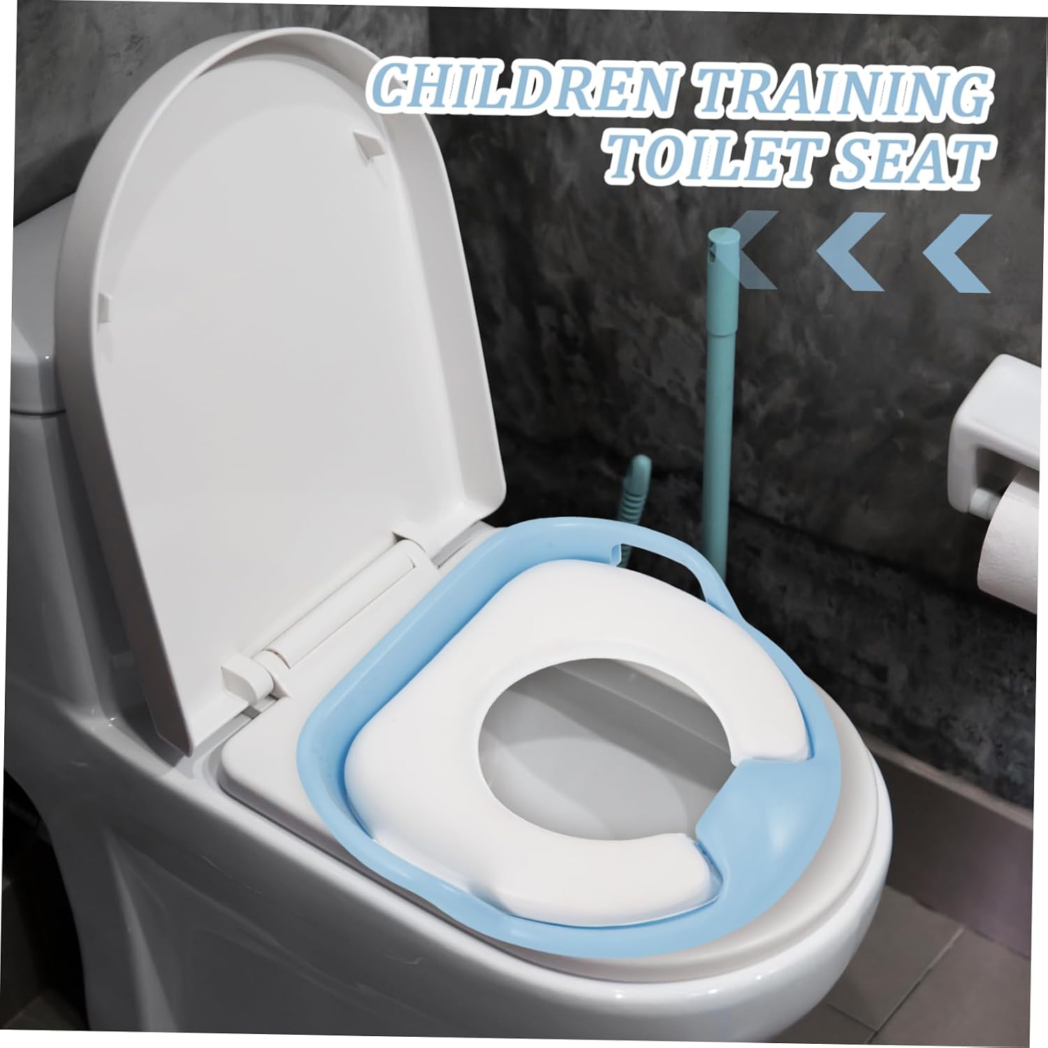 Kisangel Potty Training Seat for Boys and Girls Toilet Training Seat for Boys Girls Comfortable Bathrooms Fit