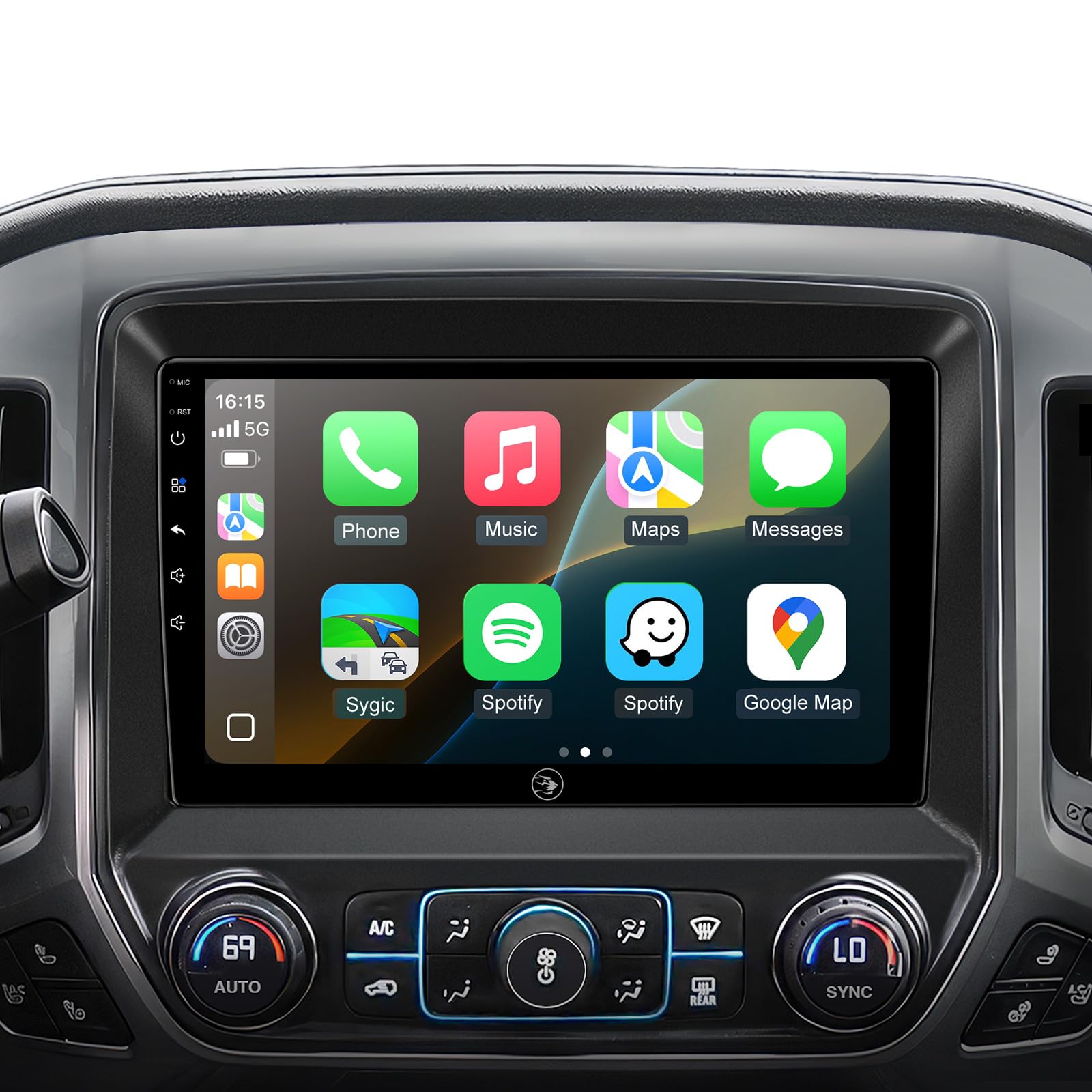 10.2'' Car Radio Stereo for Chevy Silverado 2014 2015 2016 2017 2018 GMC Sierra