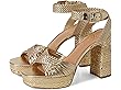 Vince Camuto Pessa Woven Platform Sandals