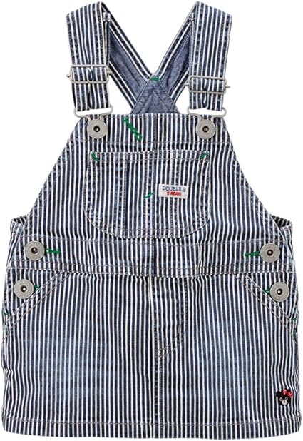 Amazon.co.jp: [ミキハウス] ダブルビー サロペットスカート 63-1801 
