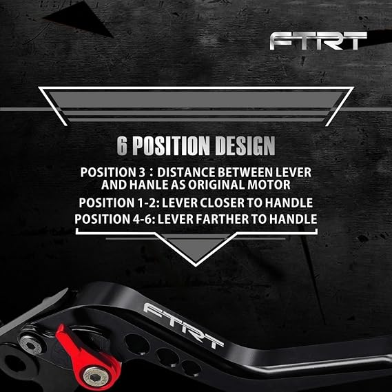 Adjustable Brake Clutch Levers Compatible with GSXR750 GSXR600 2006-2010, GSXR1000 2005-2006, GSX R600 R750 R1000,Black