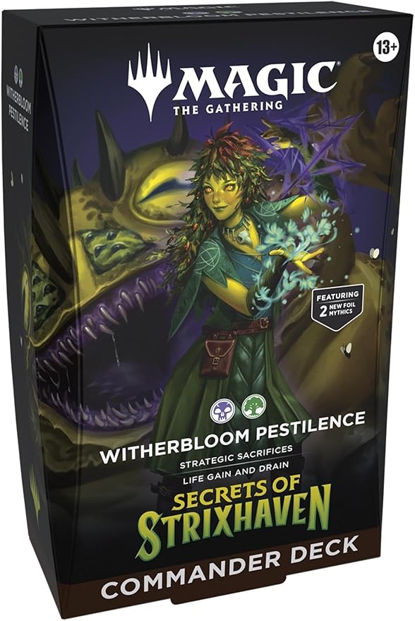 MTG Secrets of Strixhaven Commander Deck Witherbloom Pestilence