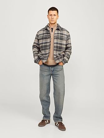 Jack & Jones PREMIUM JPRBLURUSSEL JACKET - Jas - greige/beige Jack & Jones PREMIUM JPRBLURUSSEL JACKET - Jas - greige/beige