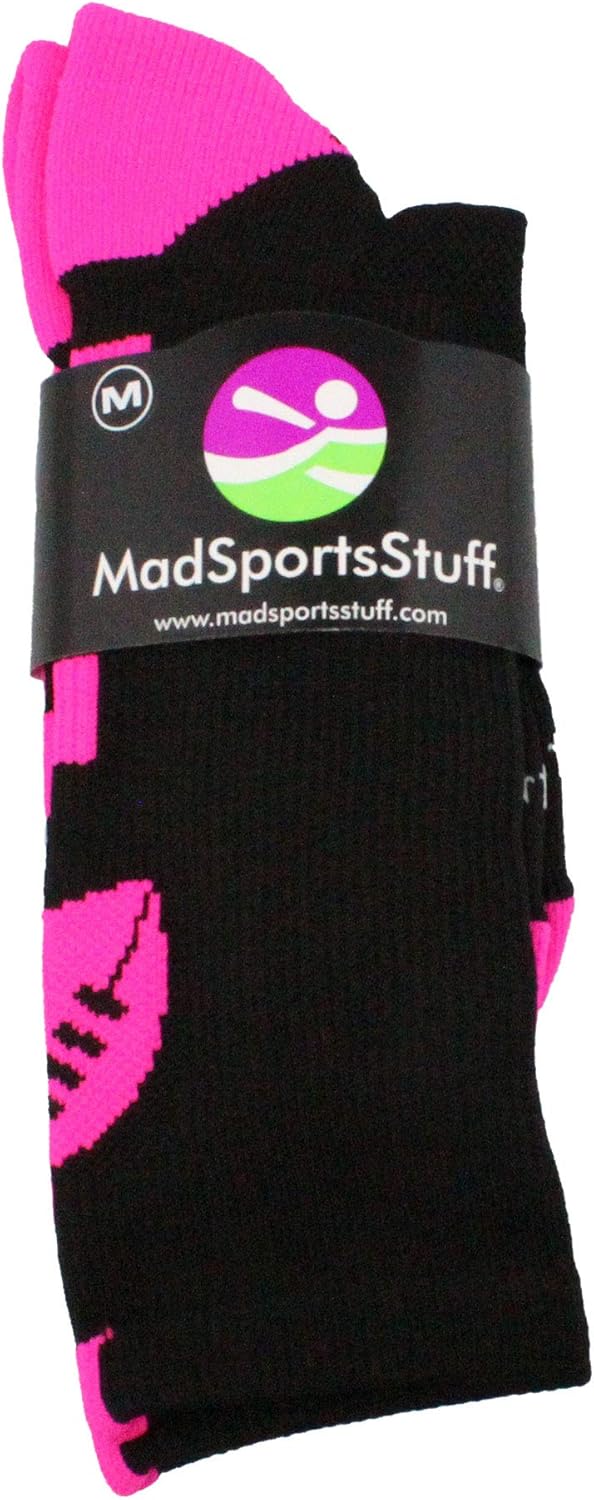 MadSportsStuff Football Socks Crew Length for Boys or Men, Football Gift : Sports & Outdoors