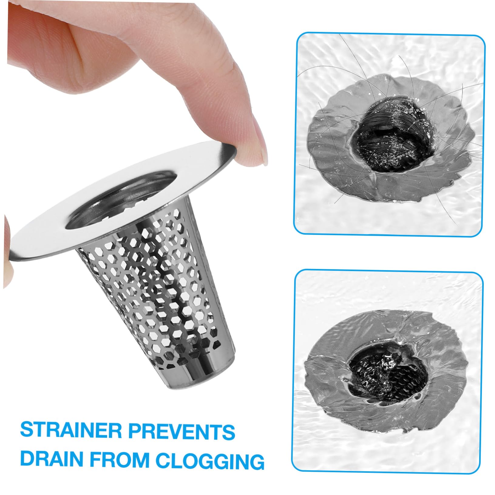 Gadpiparty 30stücke Edelstahl Abflusssiebe Für Küchenspüle Und Badewanne Effektive Haarfilter Und Abflussstopper Rostfrei Einfach Zu Reinigen Einsetzbar