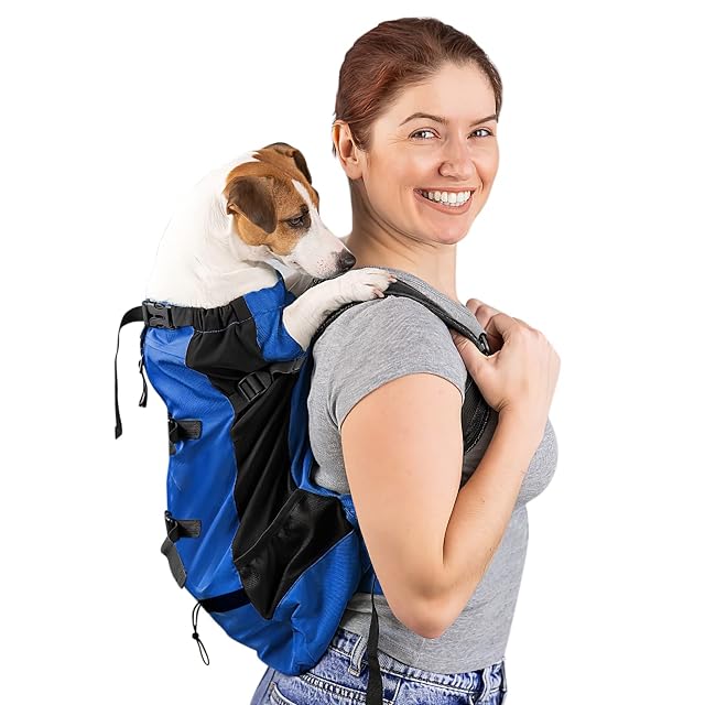 Galatée Mochila para Transporte De Perros, Mochila para Perros Ajustable Portátil
