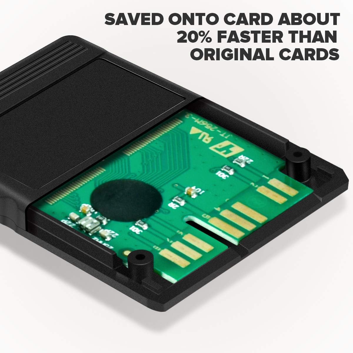 CIPON Memory Card Compatible with PS2, 256MB High Speed